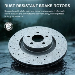 321mm Front Disc Rotors Brake Pads For 2018-21 Terrain Equinox Envision Lacrosse