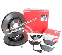 FOR CITROEN Berlingo 1.9 M49 BREMBO REAR BRAKE DISCS 266MM & BRAKE PADS SET