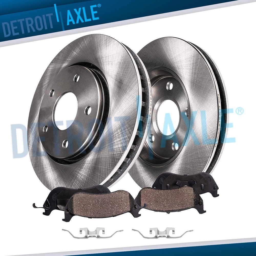 12.60 inch Front Brake Rotors Brake Pads for 2018 – 2023 Ford Transit Connect