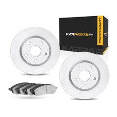 For Lexus NX300h 2015-2021 Brake Rotor Set Rear | 112 Mm. / 4.41 In. Bolt Circle