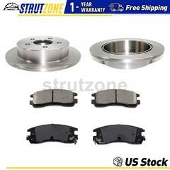 Rear Brake Pads Brake Rotors Fits Chevrolet Impala 3.8L 3.4L