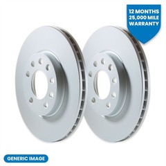 Front Brake Discs Service Kit Braking System Fits Hyundai i10 Kia Picanto