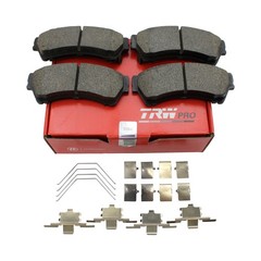 DuraGo Front Rear Disc Brake Rotors TRW Ceramic Pads Kit for Mazda 6 i S 06-07