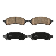 Front Rear Drilled Rotors Brake Pads Kit for Chevrolet Traverse 2009 2010 2011