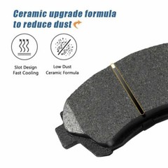 Front & Rear Rotors + Brake Pads for 2007 – 2015 2016 GMC Acadia Chevy Traverse