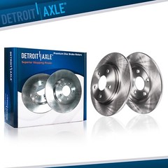 10.16 inch (258mm) Pair Rear Disc Brake Rotors for 2006-2011 Mercedes-Benz B200