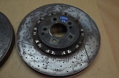 2011 W212 MERCEDES E63 AMG FRONT RIGHT & LEFT SIDE BREMBO BRAKE DISC ROTOR