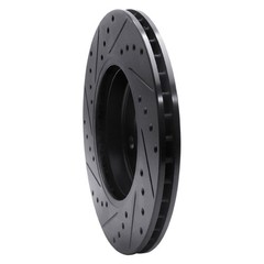 For Mini Cooper 07-15 Brake Rotor eLINE Drilled & Slotted 1-Piece Front