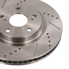 Front Rear Drilled Rotors Ceramic Brake Pads For Toyota Rav4 2013 2014 2015