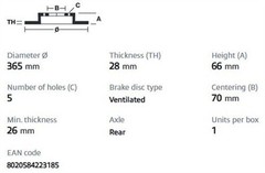 Brembo 09.N266.21 Prime UV Coated PVT Brake Rotors – Rear Pair