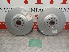 NEW PAIR GENUINE VOLKSWAGEN ID.4/ ID.5 FRONT VENTED BRAKE DISKS 20-ON 1EA615301B