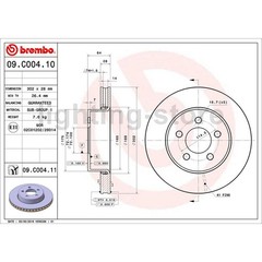 Front Brake Pads and Disc Rotors set Fits Dodge Nitro 4.0L 3.7L