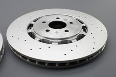 Genuine Audi RS6 RS7 RSQ8 2020-on rear brake discs pair (370x30mm) 4K0615601A