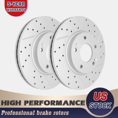 280mm Front Drilled Brake Rotors for Elantra GT Veloster Kona Forte Soul Forte5