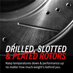 Powerstop K137-36 Z36 Truck & Tow Drilled Stainless Steel for 03-10 4Runner