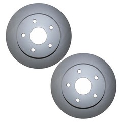 Bison Performance Pair Set 2 Front Coat 336mm Brake Rotors for Durango Ram 1500