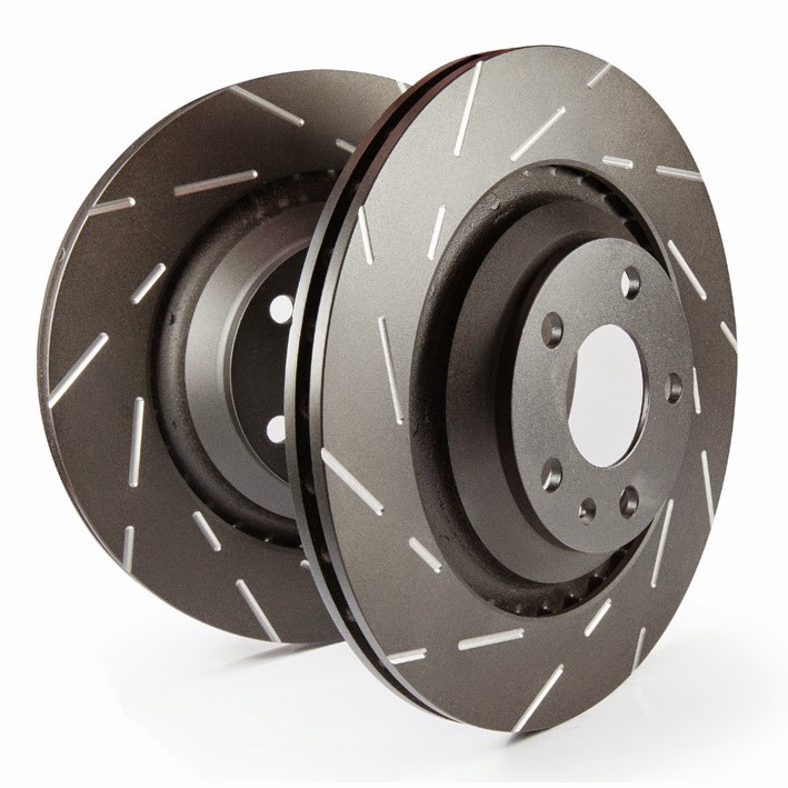 EBC for 04-06 Saab 9-2X 2.0 Turbo USR Slotted Rear Rotors USR728