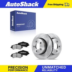 Front Brake Rotors Ceramic Pads for Jeep, Liberty 2008-2012, 4WD RWD V6 3.7L