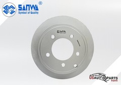 REAR BRAKE ROTOR SOLID & COATED 262MM FOR CHRYSLER DODGE JEEP SEBRING 07-17 2.4L