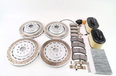 Maserati Ghibli Quattroporte front rear brake pads rotors +filters 14-2016 1330