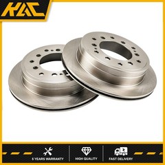 Set of 2 Vented Rear Brake Rotors For Toyota 4Runner Toyota Sequoia 4243160201