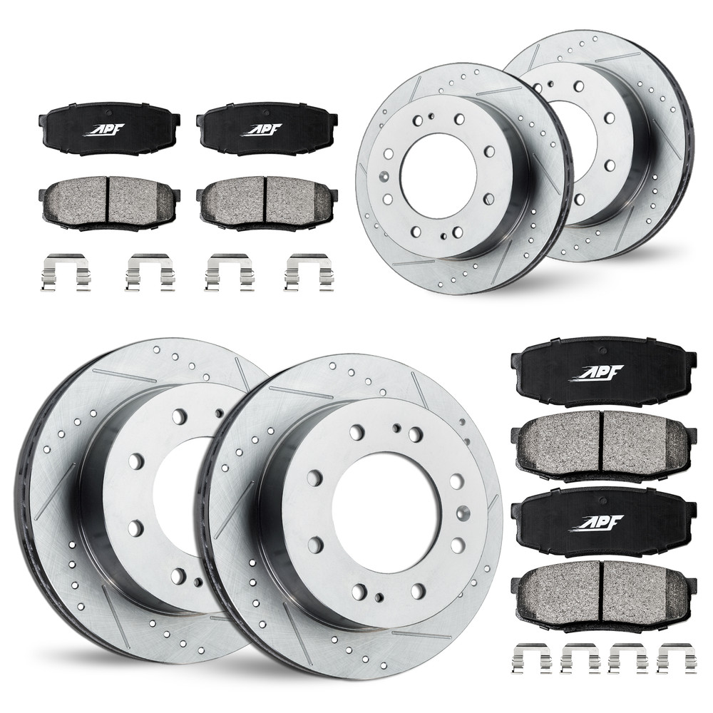 For Chevrolet Suburban 2500 2000-2013 – Front + Rear Ceramic Brake Kit