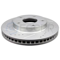 Front Drill Brake Rotors Ceramic Pads & Wheel Hub Bearings For 98-03 GMC Jimmy