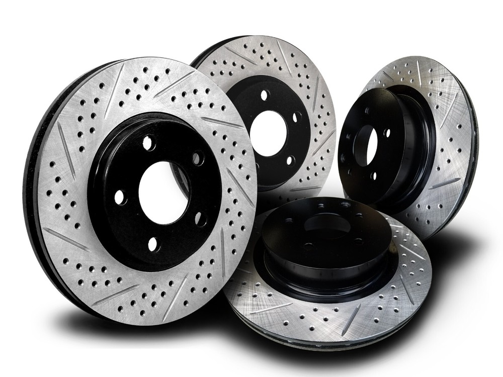 BSJEE004SD Grand Cherokee (330mm-Front) 2011-2020 Rotors Double Drill & Slot