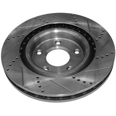 325mm Front Drilled Brake Rotors for Cadillac XLR 2005-2007 Chevy Corvette 2x