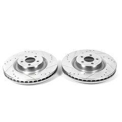 AR85159XPR Powerstop 2-Wheel Set Brake Discs Front for Ford Mustang 2015-2023