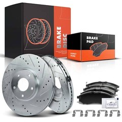 Disc Brake Rotor & Ceramic Pads for Infiniti EX35 08-12 EX37 FX35 Nissan Front