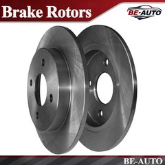 2pcs 253mm Rear Disc Brake Rotors for Ford Focus 2001-2007 Fiesta 2014 2015-2019