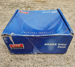 Citroen XM Rear Brake Discs Pair of PPF Braking PPF6205 DSK138 224mm