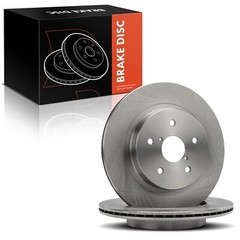 2x Rear Driver & Passenger Side Disc Brake Rotors for Subaru Legacy Outback WRX