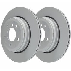 Pair Rear Brake Discs Rotors German Ate 2004-10 BMW E60 525i 528i 530i 6 864 061