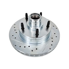 For 1948-1956 Ford F-100 1/2 Ton Deluxe 5×5-1/2″ Disc Brake Kit w/Drilled rotor