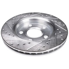 Front Drilled and Slotted Brake Rotors for 2018 2019 2020 2021 2022 Toyota C-HR