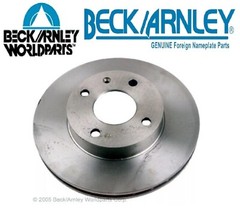 NEW Disc Brake Rotor OE Equivalent Front Vented 4-Lug BECK/ARNLEY 083-2174