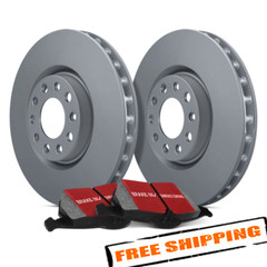 EBC S1KF1582 Stage 1 Street Plain Front Brake Kit for 2009-2018 Toyota Corolla