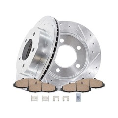12.13″ Front Drilled Rotors Brake Pads for 1997 1998 1999 2000-2003 Ford F-150