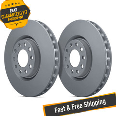 EBC RK1187 RK Series Premium Plain 1-Piece Front Brake Rotors for 06-11 Saab 9-3