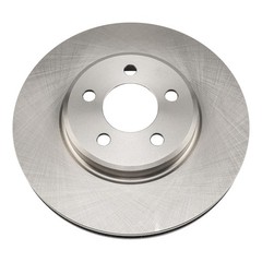 Pair of Front Vented Brake Rotors Fits 2020-2023 Dodge Charger 3.6L Coated 53022
