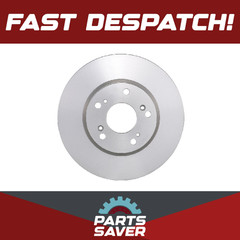 2x Brake Discs Pair Vented fits HONDA FR-V BE3 2.0 Front 05 to 06 K20A9 281.8mm