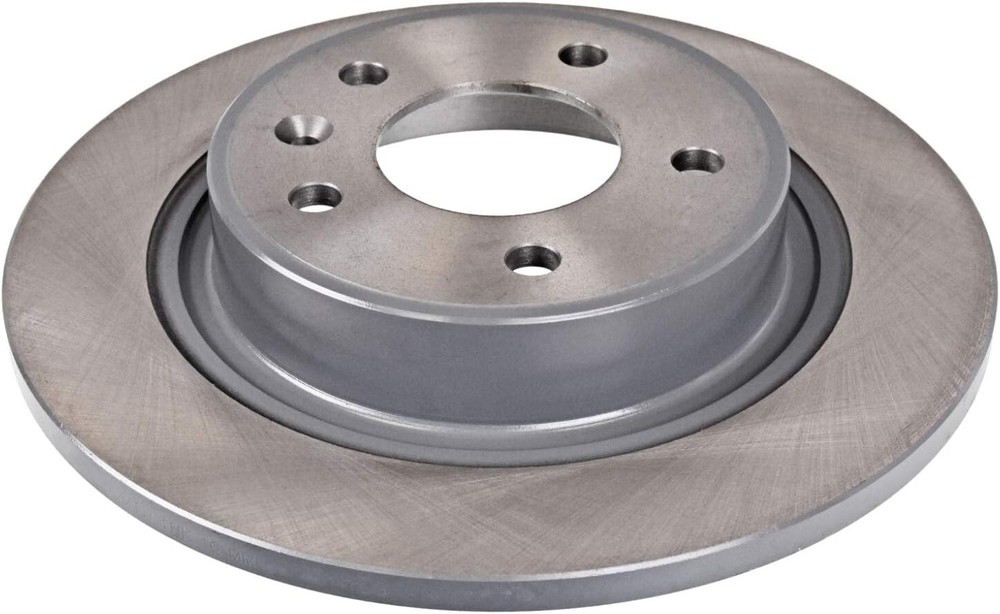febi bilstein 39189 Brake Disc Set 2 Brake Disc rear, full, No. of Holes 5