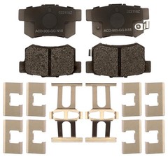 ACDelco Disc Brake Pads and Rotors Kit Front Rear For 2002-2004 Honda CR-V