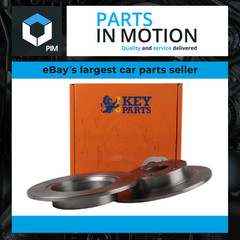 2x Brake Discs Pair Solid fits HONDA CIVIC FK1, Mk8 1.4 Rear 05 to 11 260mm Set