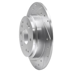 Rear Drilled & Slotted Disc Brake Rotors 2PCS for Acura TL 03-99 282.5mm
