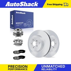 Rear Brake Rotors Premium Ceramic Pads Hubs for Subaru, BRZ 2017-2019
