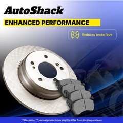 Front Brake Rotors Ceramic Pads for Dodge Journey 2008-2016 Grand Caravan