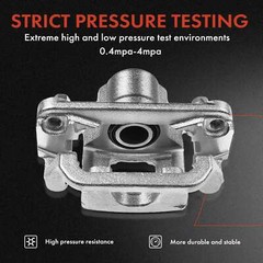 A-Premium Front & Rear Drilled Rotor & Pad+Brake Caliper for Nissan Murano 3.5L